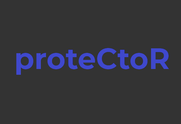 proteCtoR logo.  Blue with a capital C and R denoting Control Room