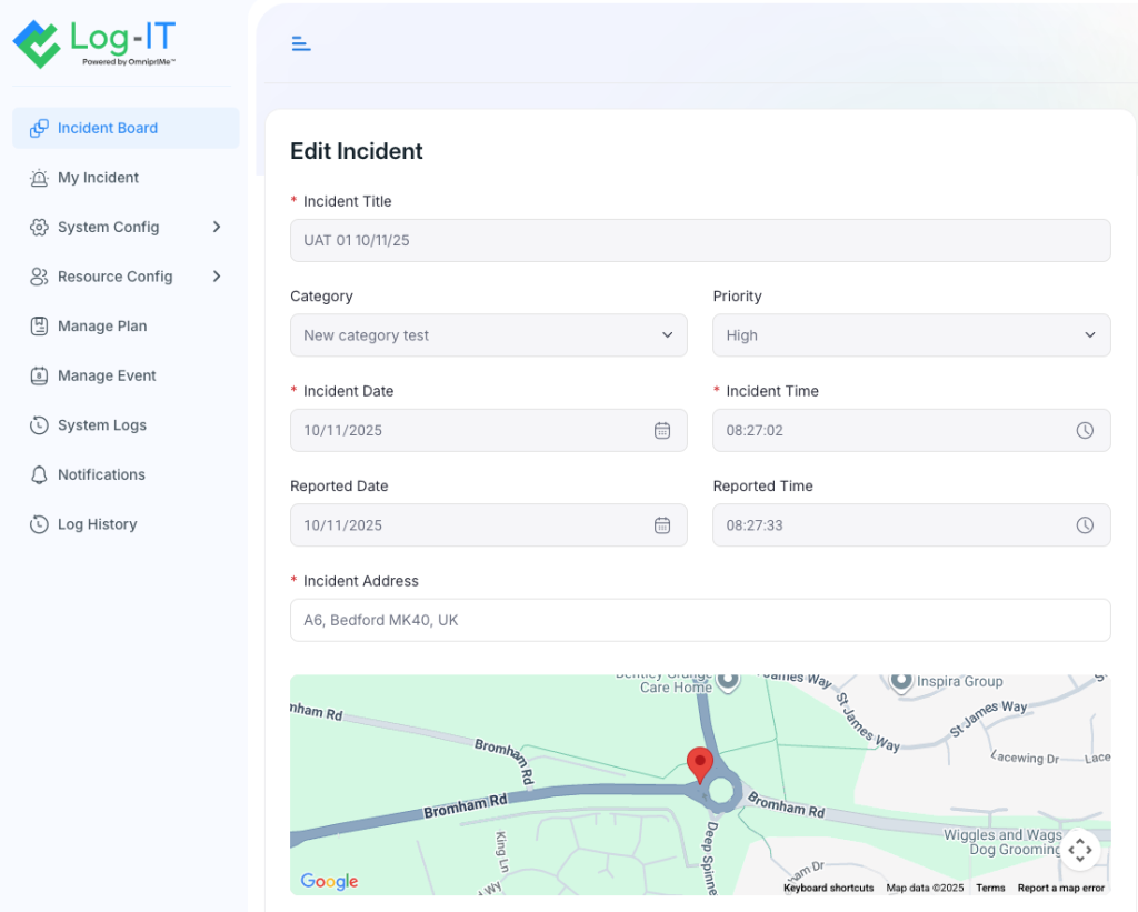 Log-IT Incident Management Software
