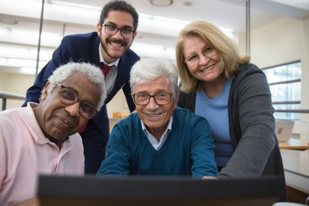 People using Access-IT Digital Connectivity Hub